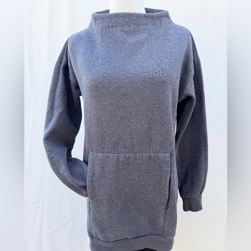 Gymshark So Soft Pullover Funnel Neck Tunic Length Sweatshirt Sz Small - Picture 11 of 16